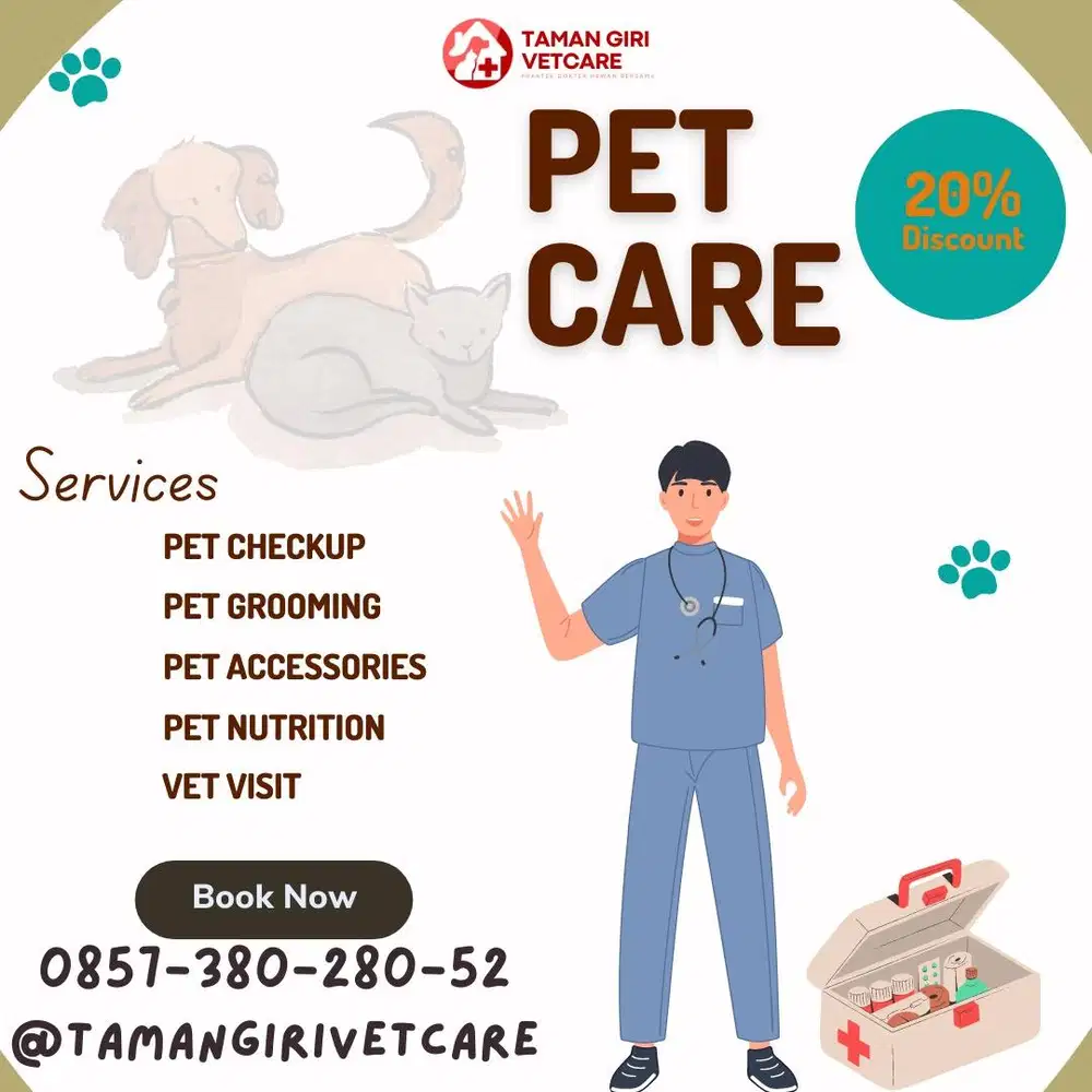 Makanan Susu Aksesoris Anjing Kucing dan Dokter Hewan di Jimbaran