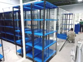Rak siku besi lubang perkantoran