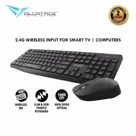 ALCATROZ GAMING KEYBOARD MOUSE COMBO SUPORT SMART TV