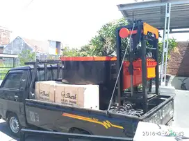 Mesin Cetak Batako dan MIxer Ready