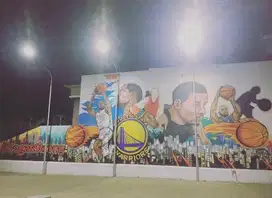 Terima jasa mural dalam dan luar kota untuk  cafe. Warung. Kantor. Dll