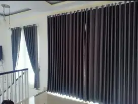 Gorden / Korden Curtain Blackout Smokring Cantik