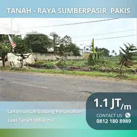 Tanah Utk Gudang Perumahan Murah diBawah Pasar