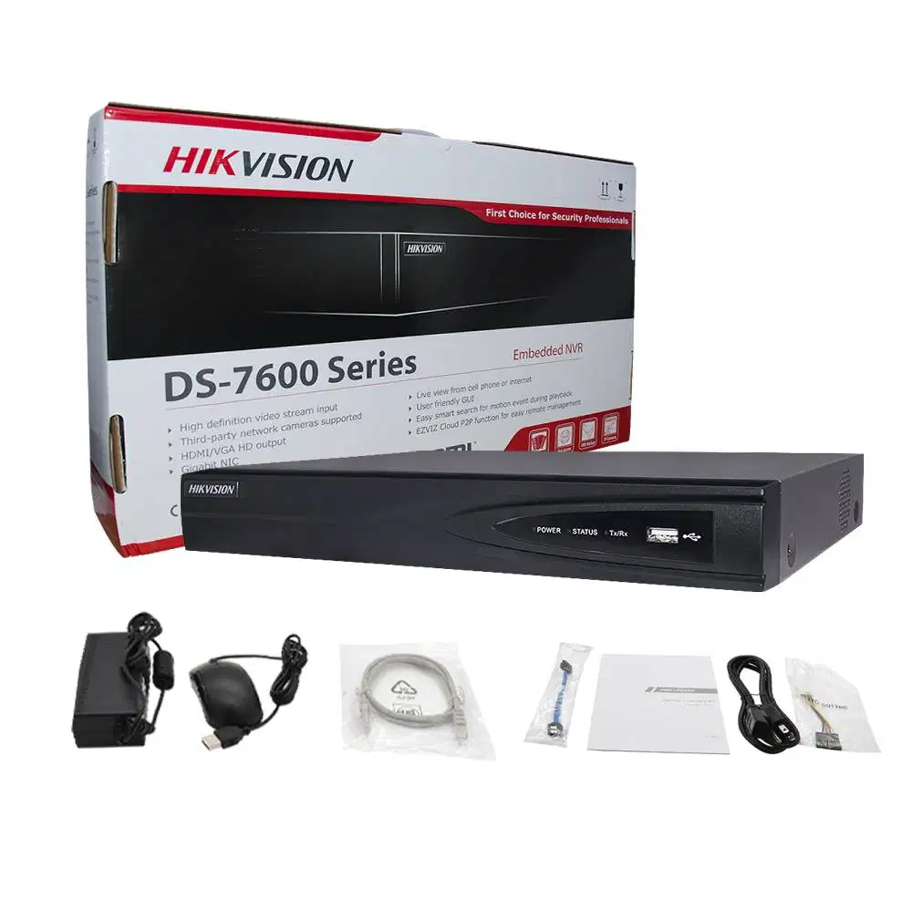 NVR IPCAM Hikvision 4 ch, 8 ch, 16 ch dan 32 chanel IP CAMERA 2MP-8MP