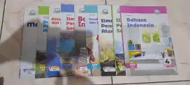 9 buku Lembar LKS kelas 4