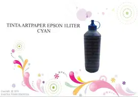 TINTA ARTPAPER EPSON 1LITER CYAN Berkualitas
