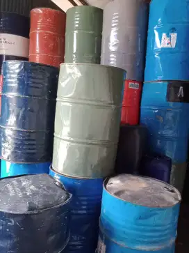 DRUM BESI BEKAS THINNER LAYAK PAKAI