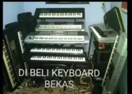 Keyboard dan piano second di beli