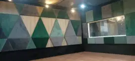 Panel peredam suara ruangan studio musik ballroom hall gereja karaoke