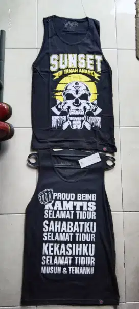 Kaos singlet OUTSIDER dan KAMTIS