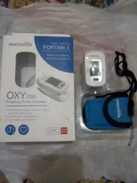 Oxymeter microlife oxy200 asli original oximeter baru pakai 3x depok