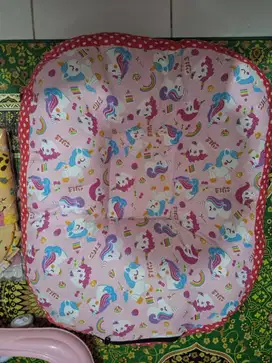 Set kasur guling bayi, selimut, sofa bayi