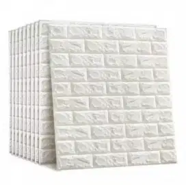 Wallpaper wallfoam dinding 3d