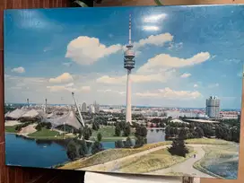 Foto kota Munchen Germany 100x75cm Import