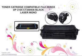 TONER CATRIDGE COMPATIBLE FUJI XEROX DP 3105 CT350936 BLACK LASER MONO