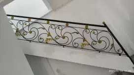 railing tangga/balkon