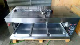 Oven gas baking RFL-13SS otomatis pemanggang roti 1 pintu 3 loyang