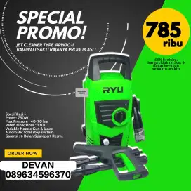 RYU STEAM 70BAR RPW70-1 MURAH BERGARANSI