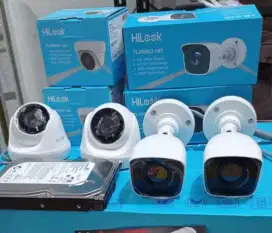 Jual paket Kamera CCTV original hilook by hikvision DLL COD