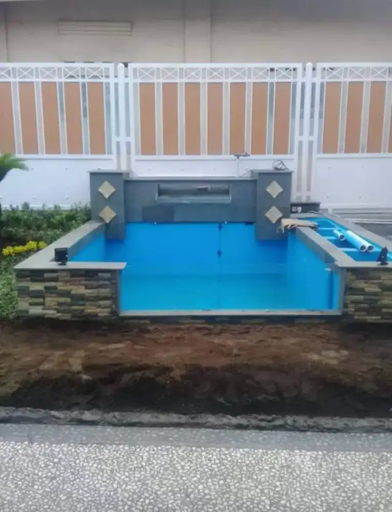 Kolam dan filter koi/tukang kolam