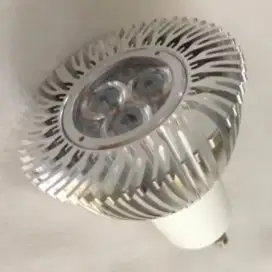 LED Spotlight 3x1watt, Warm White, Fitting GU10