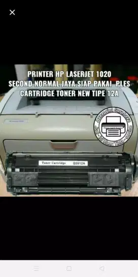 Printer hp laser jet moncrom 1010