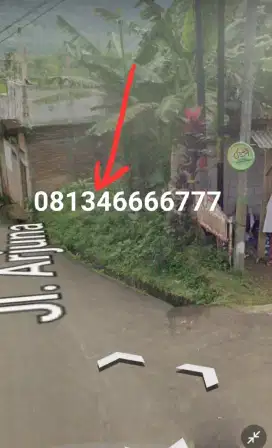 Jual tanah kavling 100m hook, masuk mobil, bebas banjir