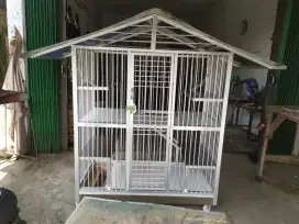 Tempahan kandang kucing aluminium