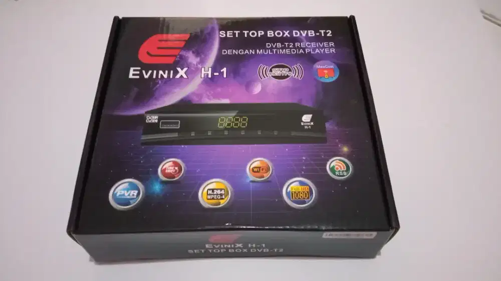 Set top box dvb t2 receiver tv digital media player