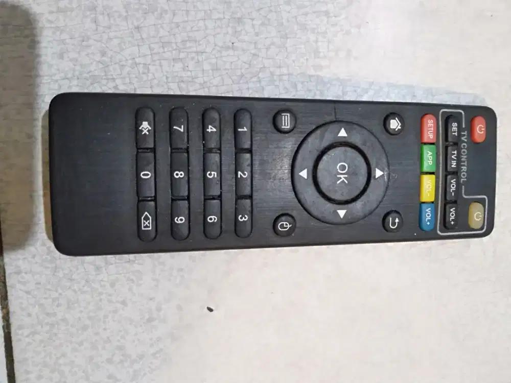 Remote universal tv box
