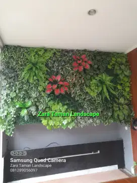 Vertikal Garden Sintetis Plus Pemasangan