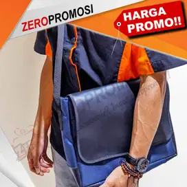 Produksi Souvenir Tas Promosi Custom Model Selempang  Termurah