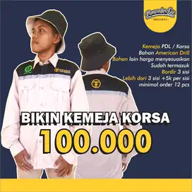 Bikin Kemeja Korsa, PDL / Kemeja PDL