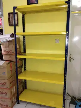 rak besi bahan tebal cat na alus