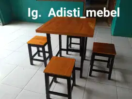 Meja kursi cafe warung resto