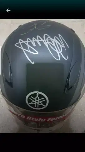 Helm fullface motogp valentino rossi vr46 langka mandalika
