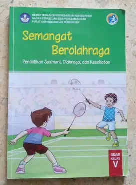 Dijual buku Semangat berolahraga kls 5 & 6