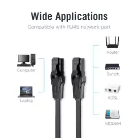 Vention Kabel LAN Cat 6 Cat6 RJ45 Panjang 3m Ori