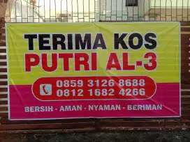 Kos Putri Kost mahasiswi Ubaya Tenggilis (Baru Renovasi)