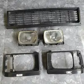 HUMMER Daymaker!! Grill Panther Kotak 2.3 Head Lamp Lengkap Ori Astra