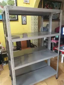 Rak besi gudang pelat baja siku tebel