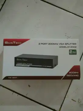 Vga Splitter 2 port Gain tech