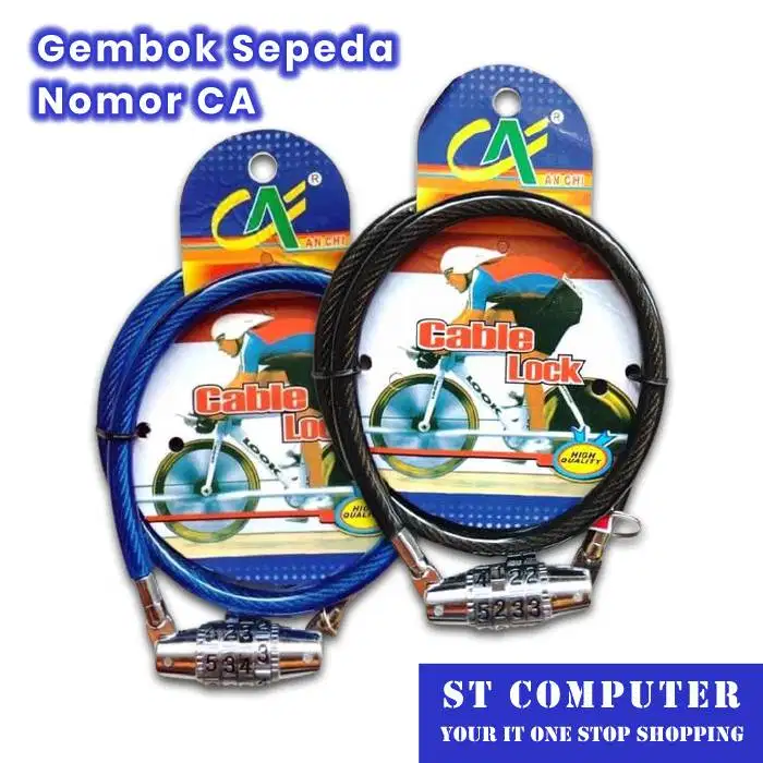 Gembok Sepeda Nomor CA