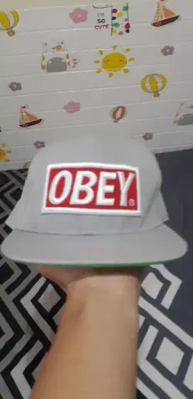 Topi Obey bekas original like new