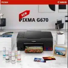 CANON PIXMA G670 PHOTO PRINTER MULTIFUNGSI WIFI Garansi Gratis Ongkir