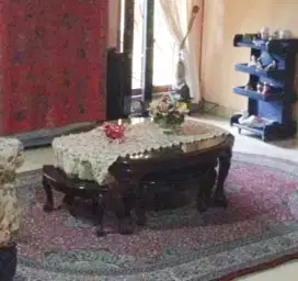 Meja kayu jati 4 bangku