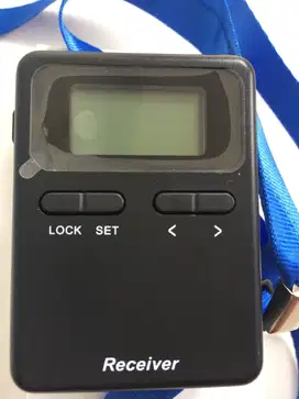 Tour Guide System Receiver untuk umroh dan tour