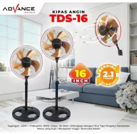 Kipas Angin 2 In 1 Baling 16