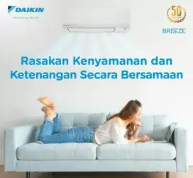 AC DAIKIN 1/2PK BREEZE MALAYSIA FTP15