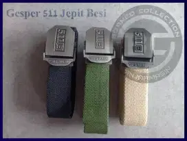 [511 Jepit Besi ] Ikat Pinggang / Sabuk / Gesper  canvas taktikal